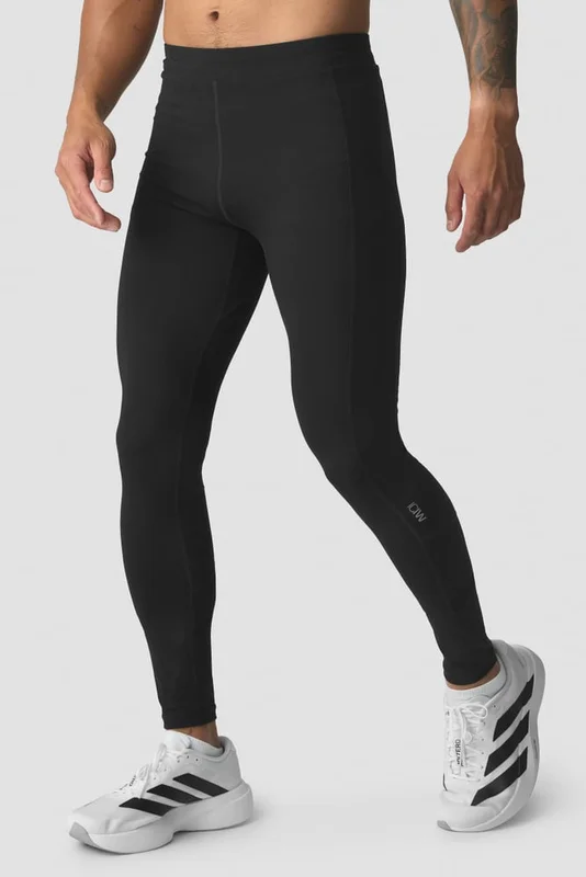 ICANIWILL - Essential Cardio Tights Black - Träningstights - Herr - Träningskläder från ICIW