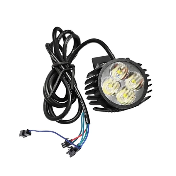 Elektrisk Cykel Forlygte E-cykel Forlygte 48V Cykel LED Lys med Horn