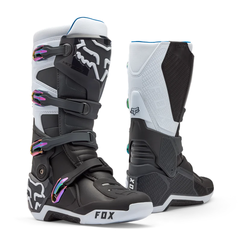 Bottes cross FOX Motion Noir/Gris/Blanc 48