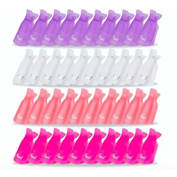 Soak off cap clip - Nagellacksborttagning