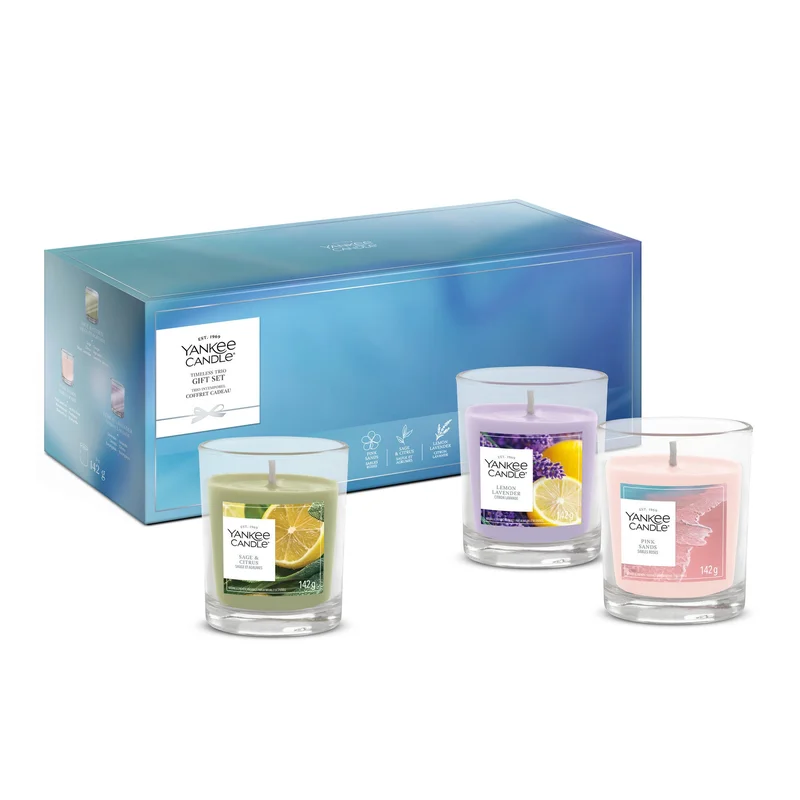 Yankee Candle Tea Light Candles Confezione Regalo 3 Candele Tea Light 1pz - Candela Profumata