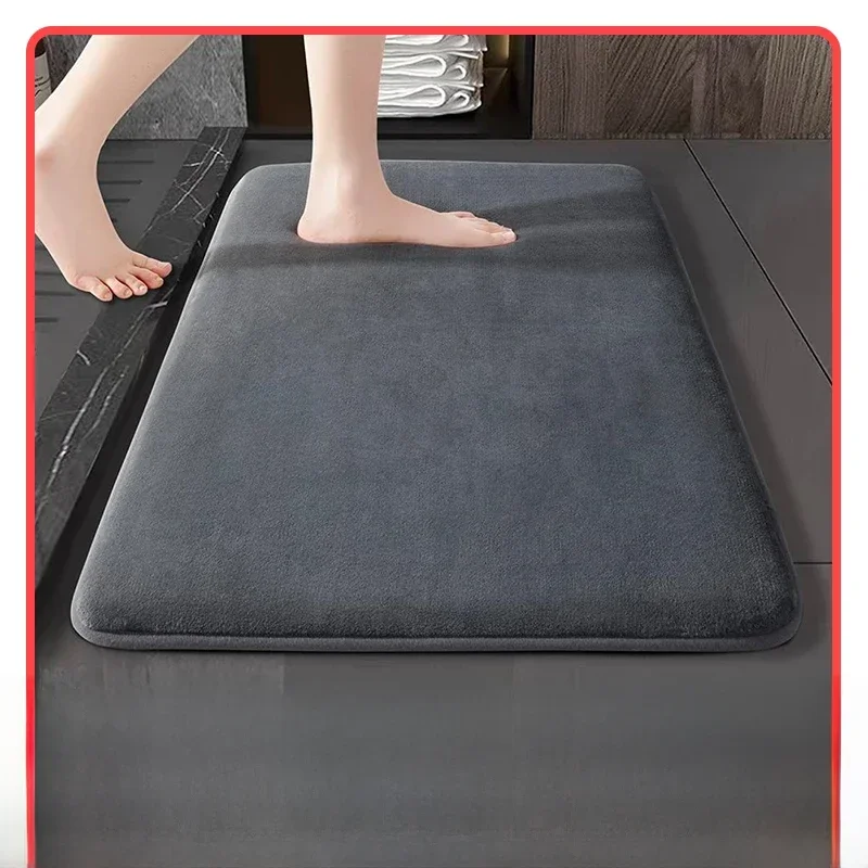 AliExpress - Superabsorberende vloermat, superabsorberende badmat, super antislip koraalfluwelen badkamervloermat, deurmat