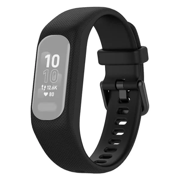 Garmin Vivosmart 5 -ranneke silikonikellon ranneke kotelolla