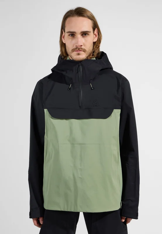 Odlo X-Alp 3L Skijacke für Herren, M, schwarz