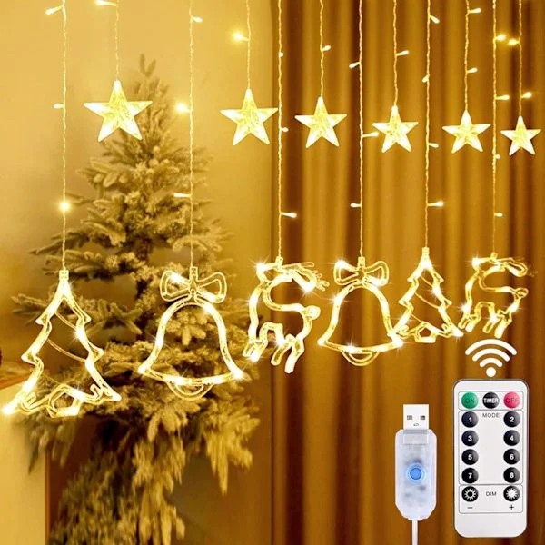 Jouluvalot, 138 LED-jouluvalot, 3,3M jouluvalot