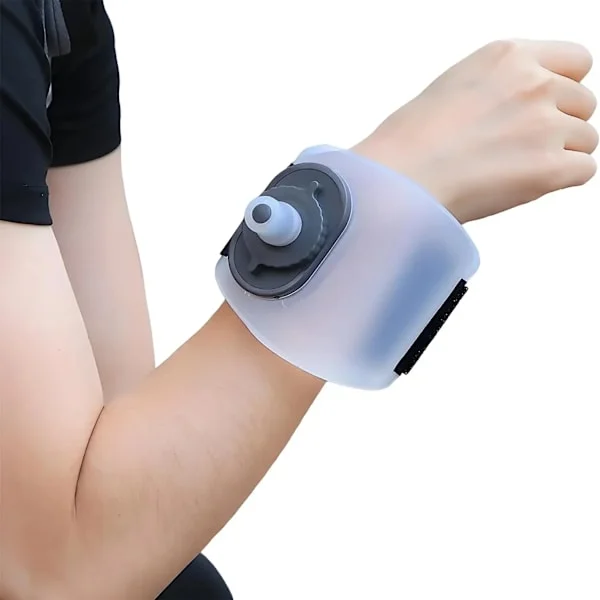 Mini löpararmband vattenflaska vattenkokare hållare handledsförvaringsväska vätskepack mjuk flaska för maraton ridning fitness klättring