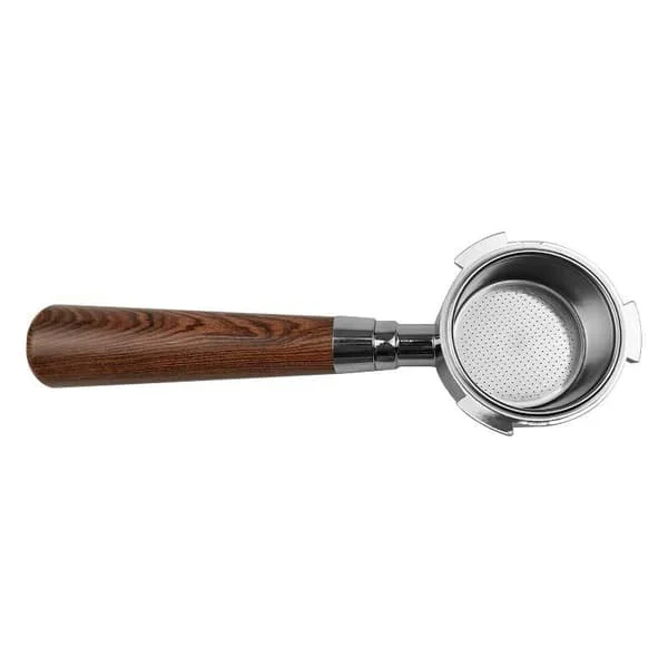 De'Longhi kahvikone ruostumattomasta teräksestä/seoksesta pohjaton EC310 330 680 685 massiivipuinen kahva 51mm universaali