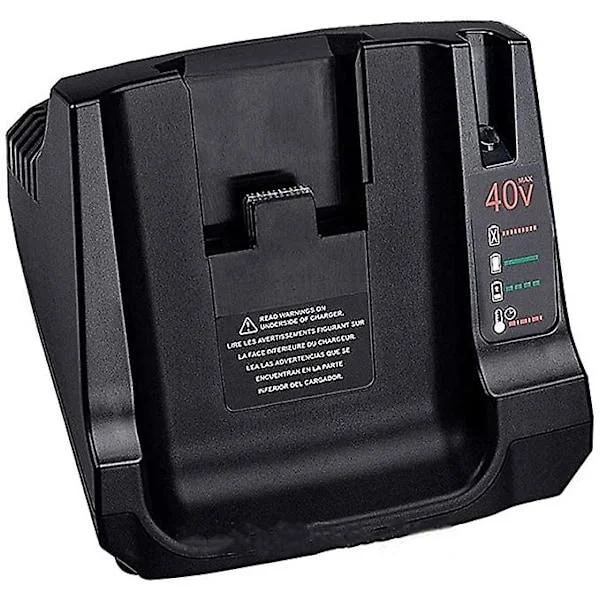 36V 40V Max Batteriladdare, Svart Black+Decker LCS36 LCS40 Li-ion-batteri (Endast Laddare, Inget Batteri)