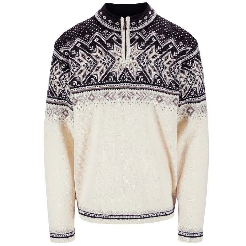 Dale of Norway M's Vail Sweater Offwhite Coffee Sandstone
