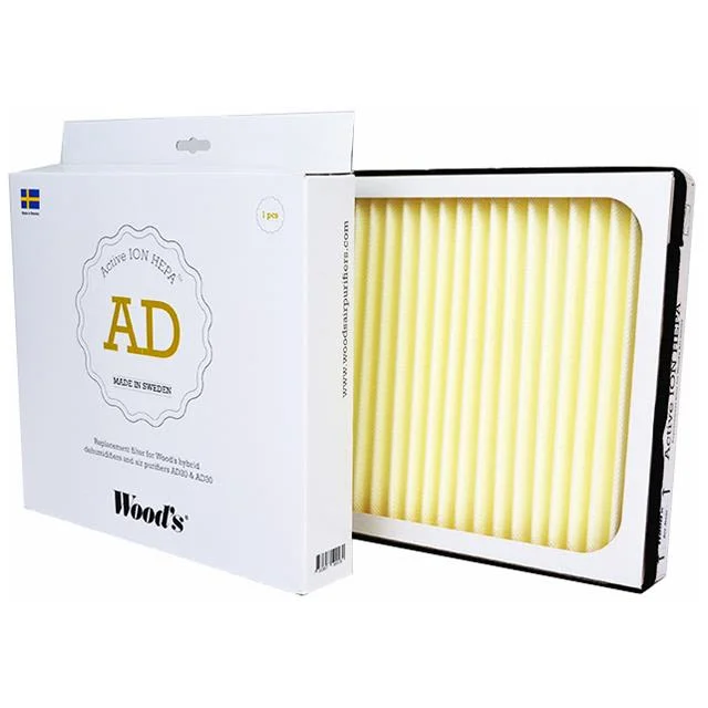 Woods Active ION HEPA-filter til AD20/AD30, Indeklima