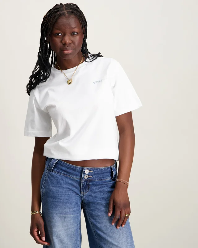 Sofie Schnoor VeraSY T-shirt Cremefärgad T-shirts Tjej - Kids Brand Store