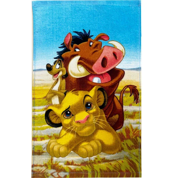 Disney Løvernes Konge Pride Lands Trio håndklæde, vaskeklud, håndklæde 30x50 cm