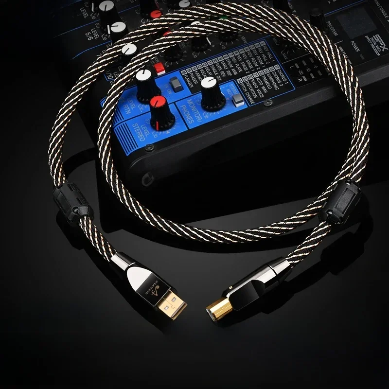 AliExpress - ATAUDIO HIFI USB-Kabel USB Typ A auf Typ B/Typ C USB-Kabel OTG vergoldeter Stecker 6N OFC Typ C auf Typ C für Soundkarte