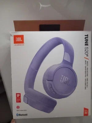 JBL Tune 520BT trådlösa hörlurar lila