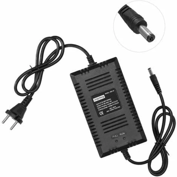 Smart lader for elsykkel og elektrisk sparkesykkel, 36V DC-hode (kontakt C)