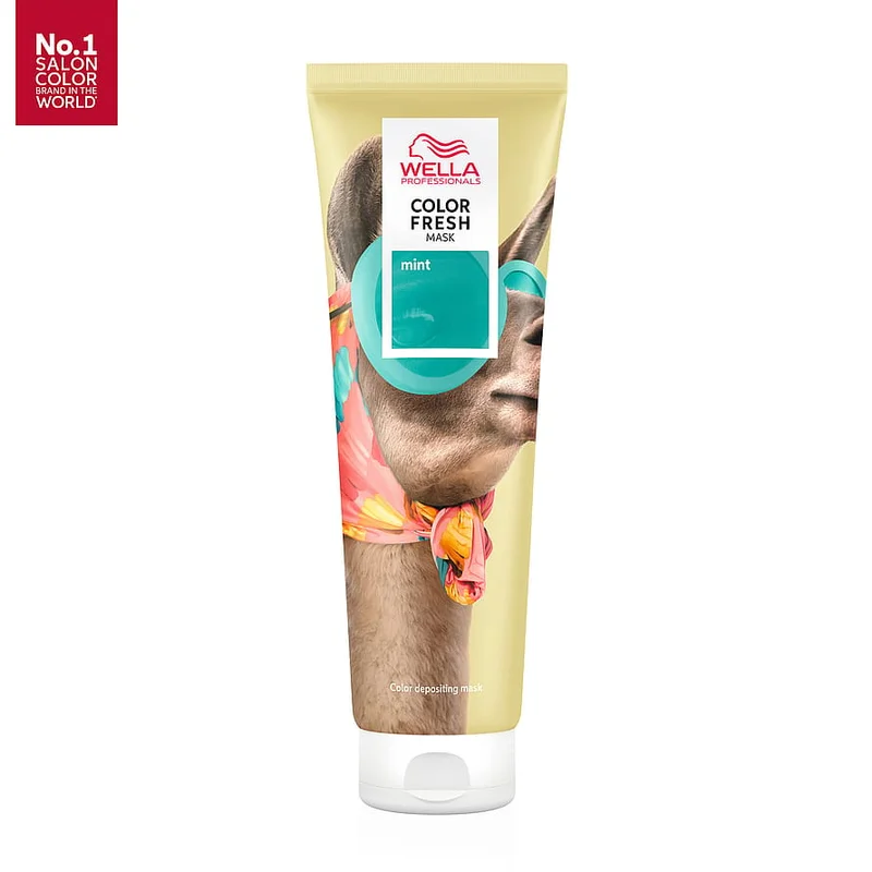 Wella Professionals Color Fresh Mask Blue Mint, Hår, Hårfarve, Washouts