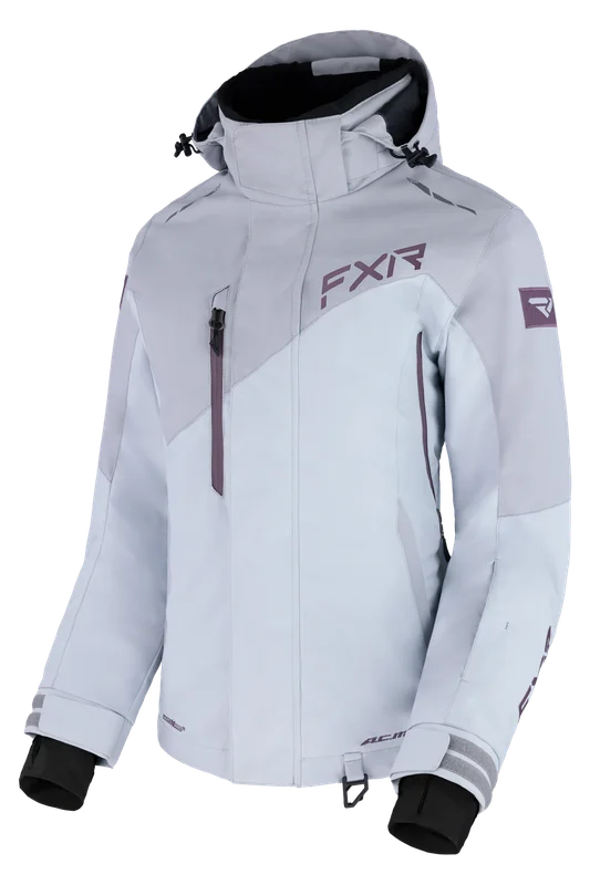 Veste de Ski Femme FXR Edge Fade Gris/Raisin Atténué 8