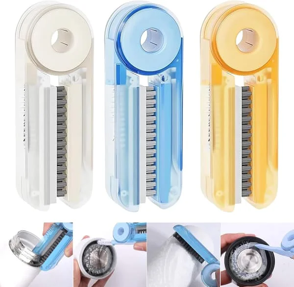 3-pack Water Bottle Brush Cleaner 4-in-1 Multifunctional Cleaning Brush for Cleaning Water Bottles/Cups/Mugs/Baby Bottle Lids Crevice Cleaning