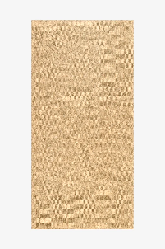 KM Home - Fladvævet tæppe Capri - Beige - Fladvævede tæpper - 80X150 - Fra Homeroom