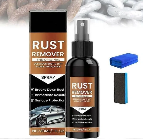【HT】Rustfjerner spray, Billakkfjerner, Rustfjerner for metall
