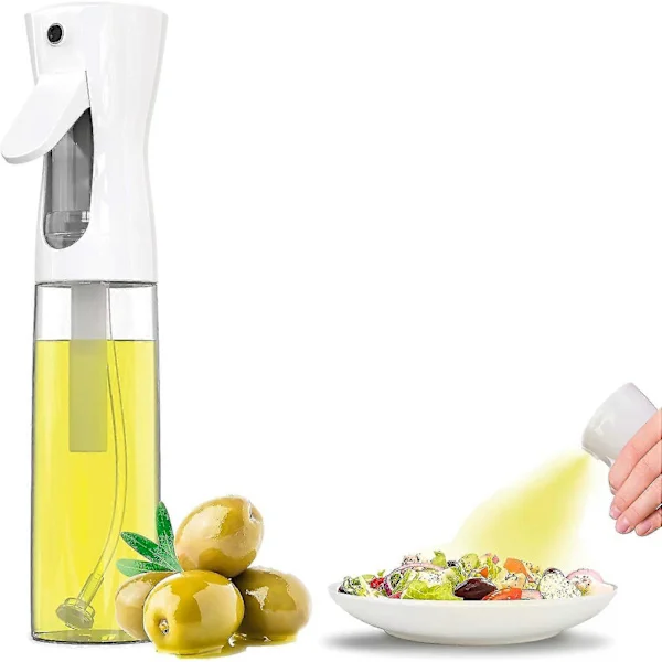 Kjøkkenoljespray. Olivenoljespray. Kokespray for salat, pizza. Olje i spray. Oljesprayflaske 300 ml. Matsprayflaske. Kjøkkentilbehør