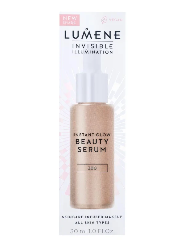 Lumene Invisible Illumination Instant Glow Beauty Serum 30ml No 300 30.0ml
