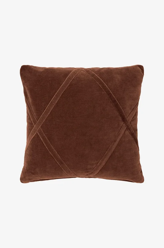 Eightmood - Kuddfodral, Malva 50x50 cm - Brun - Prydnadskuddar & kuddfodral - Från Homeroom
