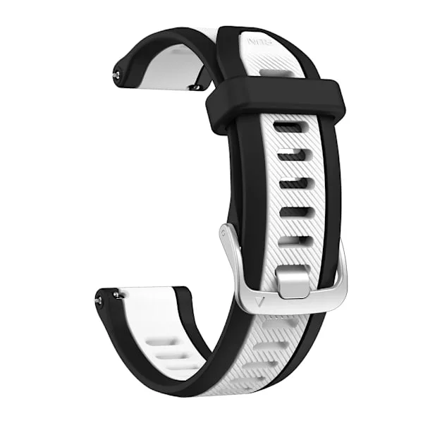 20mm Quick Release Silikonarmband kompatibelt med Garmin Forerunner 165 Music, armband kompatibelt med Garmin Vivoactive 3 5 Venu SQ 2 Armband 