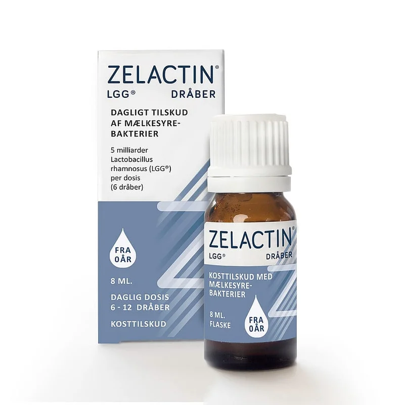3 for 2 - Zelactin Oliedråber med Mælkesyrebakterier 8 ml, Helse & Madvarer, Ingredienser, Mælkesyrebakterier