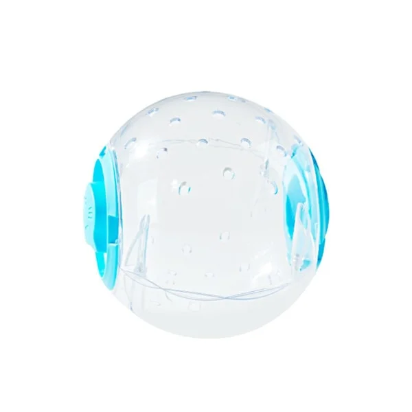 Hamster Löpboll Leksak Transparent Rullande Boll Gyllene Tillbehör Boll Hamsterboll Löpning F0g8 blå 1st