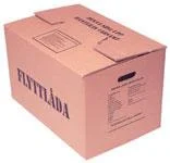 Z 51557001 Muuttolaatikko 84 litraa, 560x385x350 mm, Autotallin sisustus & säilytys