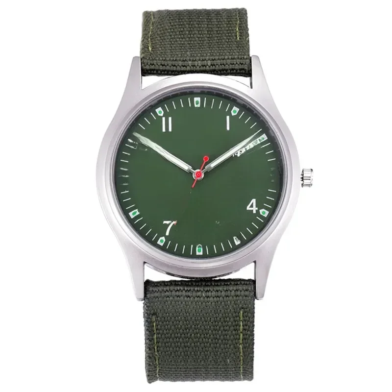 AliExpress - Hommes marque pas cher montres étudiants mode décontracté bracelet en Nylon sport militaire Date Quartz montre-bracelet Erkek Barato Saat