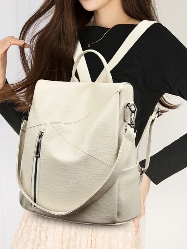AliExpress - Vintage Anti-vol femme sacs à bandoulière femmes sacs à Dos en cuir souple Sac A Dos décontracté voyage dames Sac à Dos Mochilas sacs 