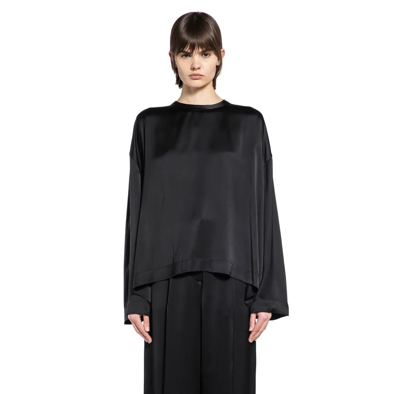 Boxy Satin Top