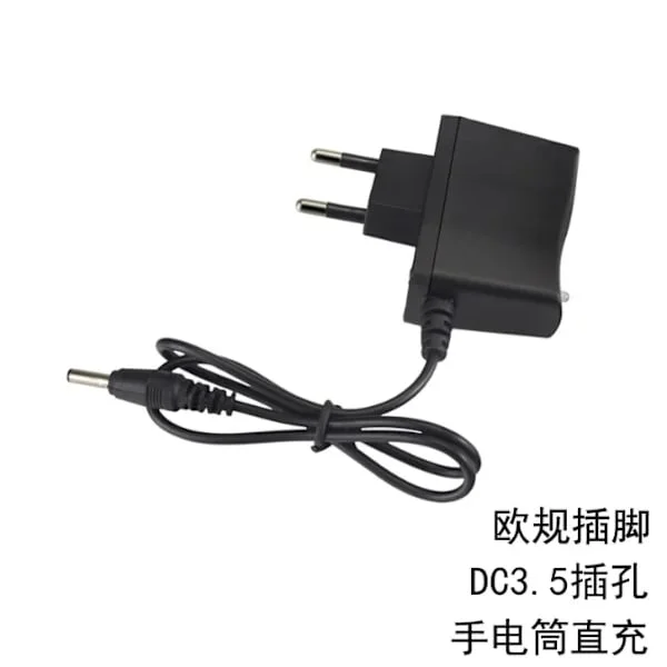 12V strømladeradapter for Dymo LM 280 etikettskriver, EU-plugg, DC 3,5 mm-kontakt