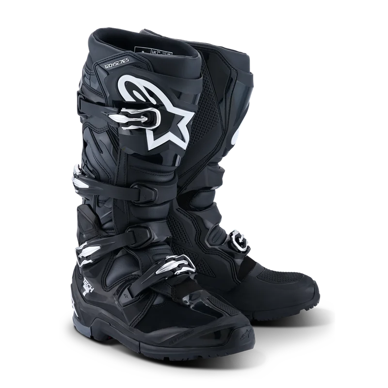 Enduro Boty Alpinestars Tech 7 Černá/Antracitová/Bílá 42