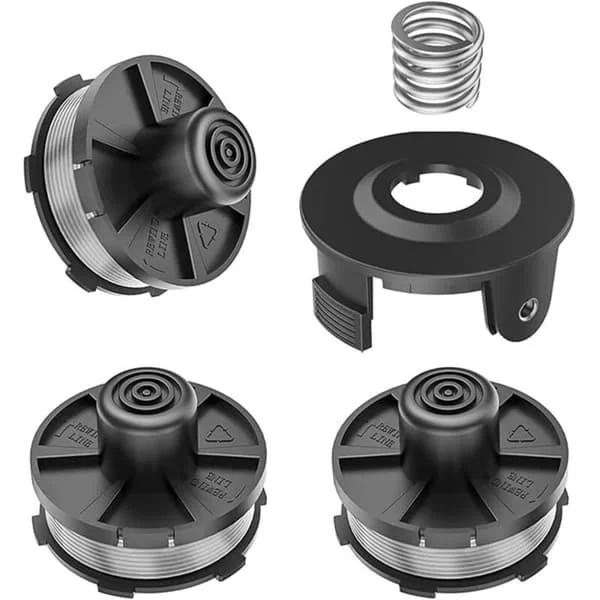 3 st trådspolar Ersättningsspole för Makita 18V grästrimmer DUR181Z/DUR181RF/DUR181, för Makita 196146-9