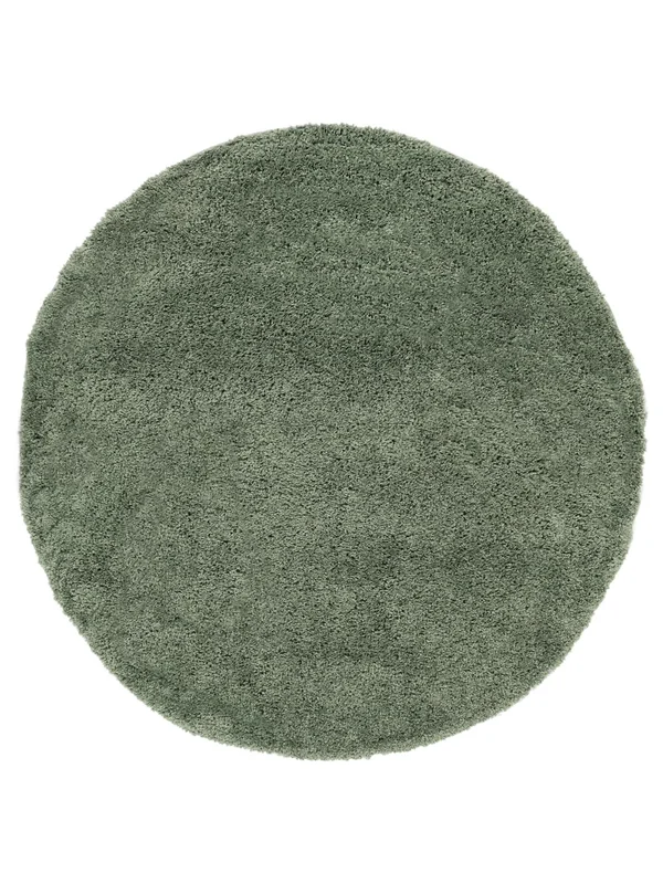 Plain (Single Colored) Kids Rug Large Comfy - Green Ø 250 Scandinavian Style
