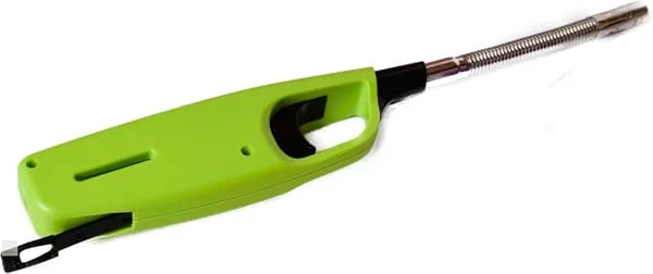 Lang Fleksibel Stang Oppladbar Gasslighter – Elektronisk Elektrisk Ildlighter med Justerbar Flamme, Praktisk for Matlaging, Stearinlys, Grill, 