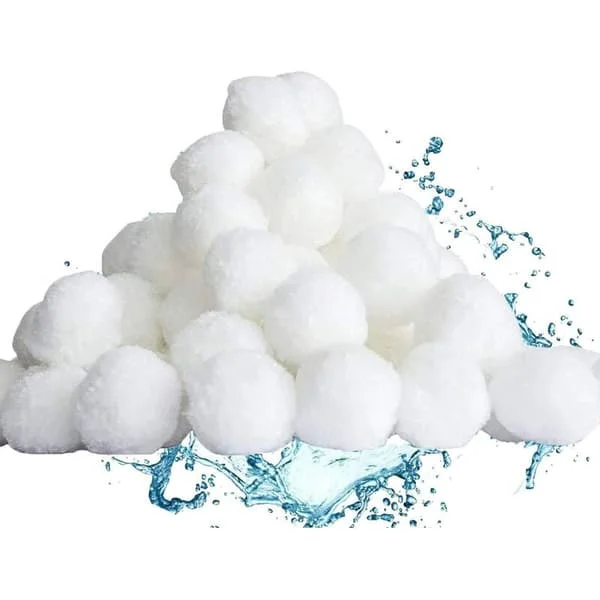 Filterbollar, 500G/700G simbassäng filterbollar, simbassäng pump hög permeabilitet filtermaterial, simbassäng sandfilter sandfilter (500g)