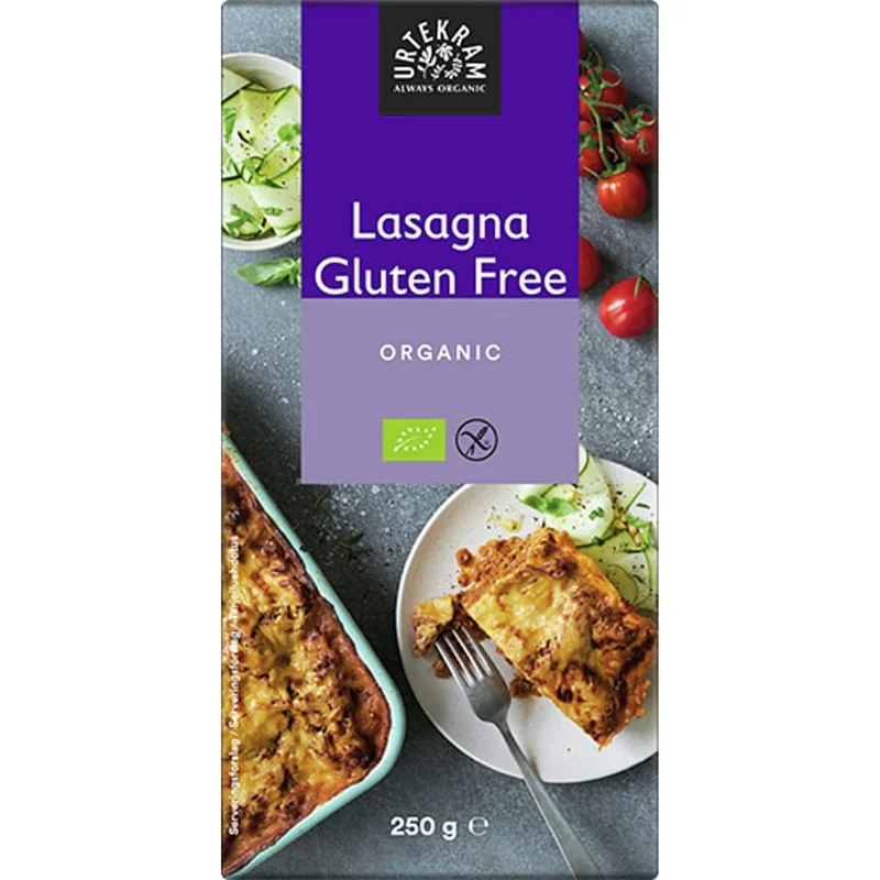 3 for 2 - Urtekram Pasta lasagne glutenfri Ø 250 g, Helse & Madvarer, Pasta, Ris & Bælgfrugter, Pasta & Nudler