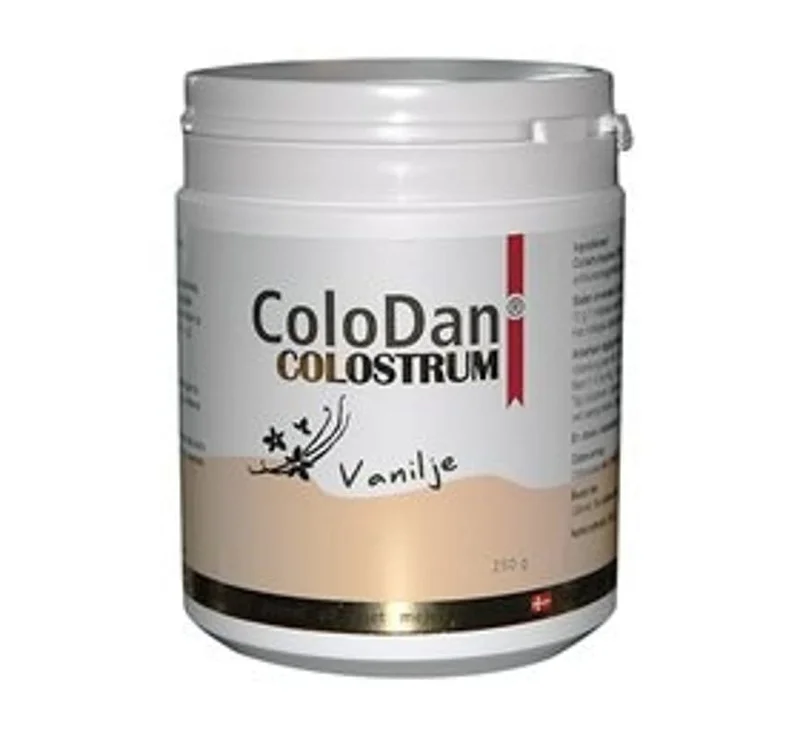 Biodane Pharma ColoDan Colostrum pulver Vanilje 250 g, Helse & Madvarer, Kosttilskud, Øvrige Kosttilskud