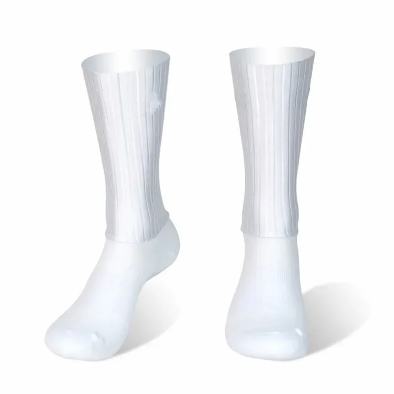 AliExpress - Antislip siliconen zomer aero sokken Whiteline fietssokken heren fiets sport hardloop fietssokken Calcetines Ciclismo