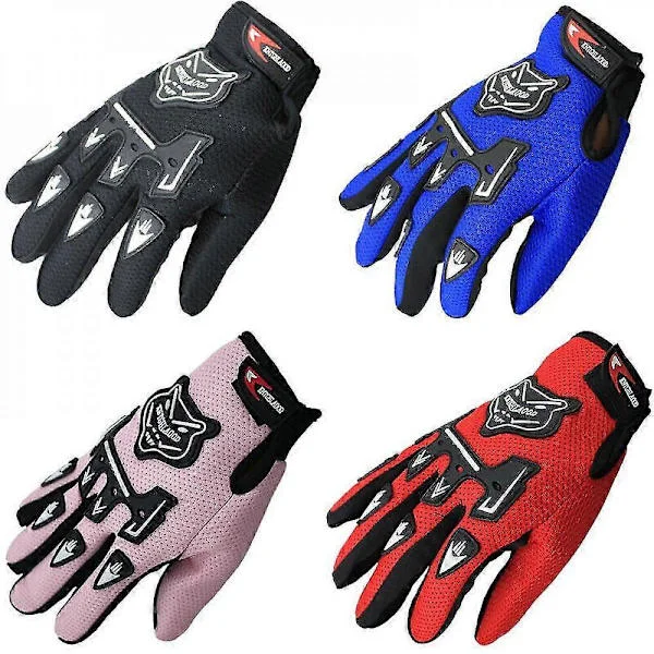 Full Finger Sykkelhansker BMX MTB Sykling Barn Hansker Gutter Jenter_jar