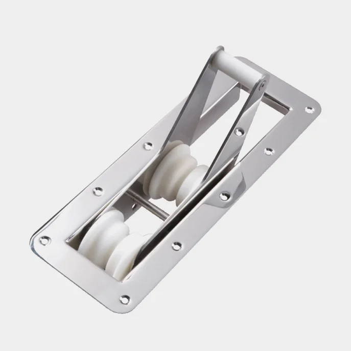 Boegrol voor inbouw 1852-Marine, 400 x 145 mm, voor tot 15 kg