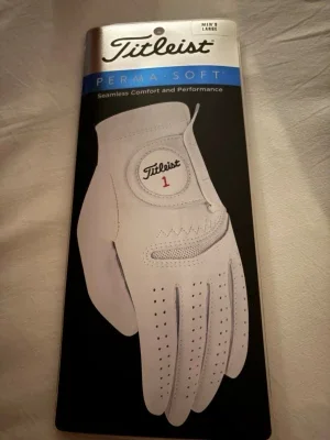 Vit golfhandske från Titleist