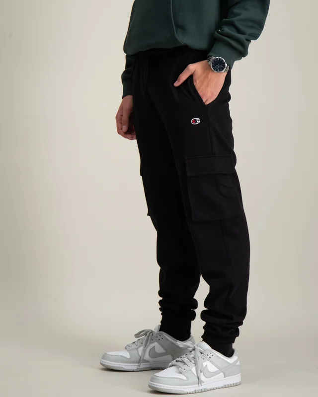 Champion Cargo Pants Svart Bukser Gutt - Kids Brand Store