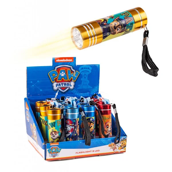 Leksaker Nickelodeon Paw Patrol 32112 Alu Ficklampa LED 9cm VÄLJ