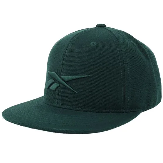 Reebok - Green snapback Czapka Z Daszkiem - Logo Cap Collegiate Green Reebok Collegiate Green Snapback @ Hatstore