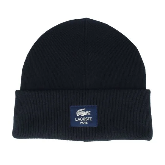 Lacoste - Svart cuff Lue - Black Cuff @ Hatstore